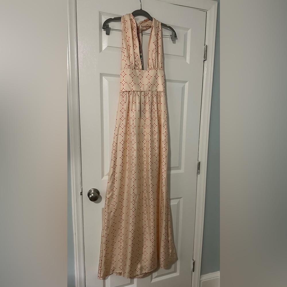 Hoss Intropia Vex Maxi Dress - 100% Silk - Size 2